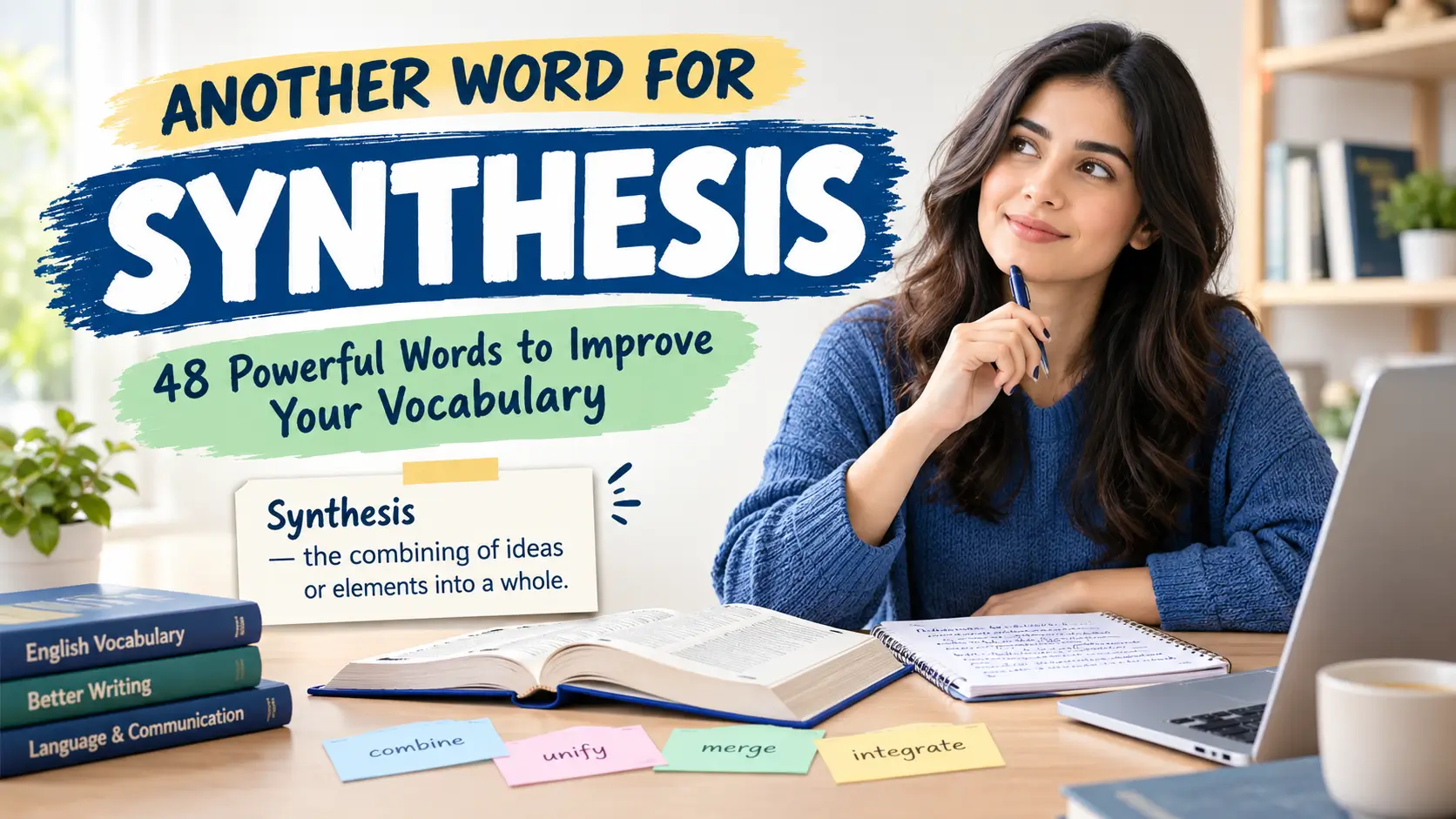 another word for synthesis