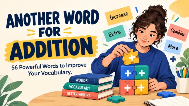 another word for addition