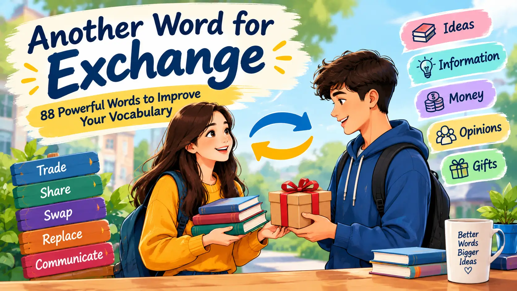 another word for exchange