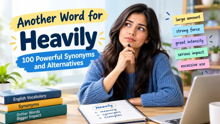 another-word-for-heavily