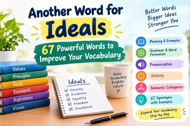 another word for ideals