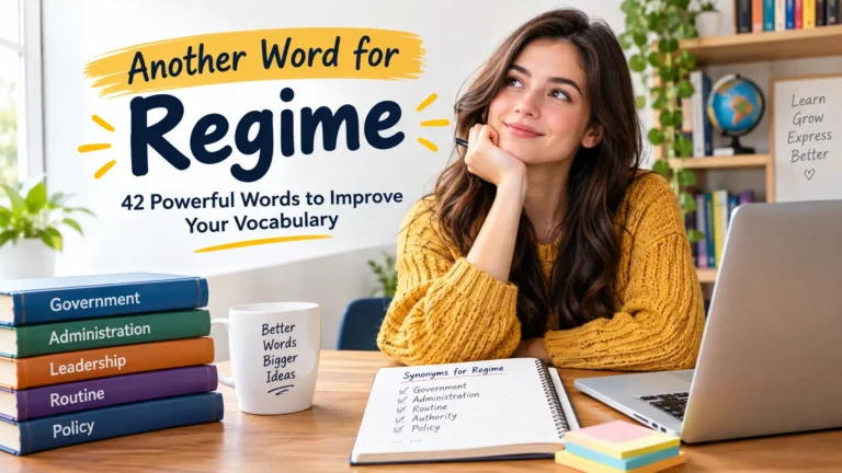 Another Word for Regime